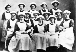 Nurses, late 19th-early 20th century