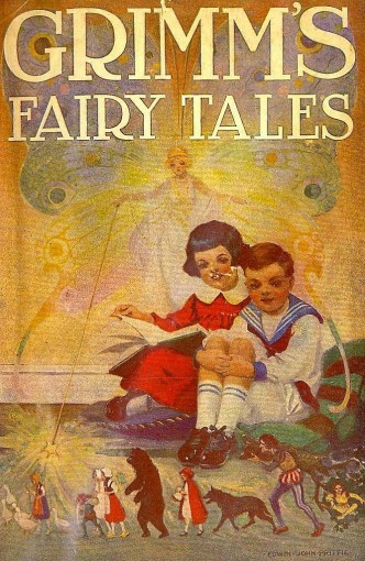 A first-edition illustration of Grimms Fairy Tales by Edwin John Prittie