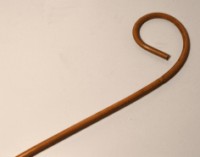 A Victorian cane used for punishing naughty school children. 