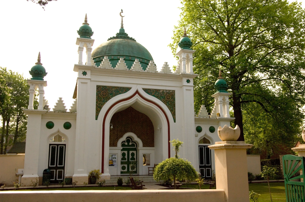 The Shah Jahan, the first purpose built mosque in England and the location of Rasul's first job